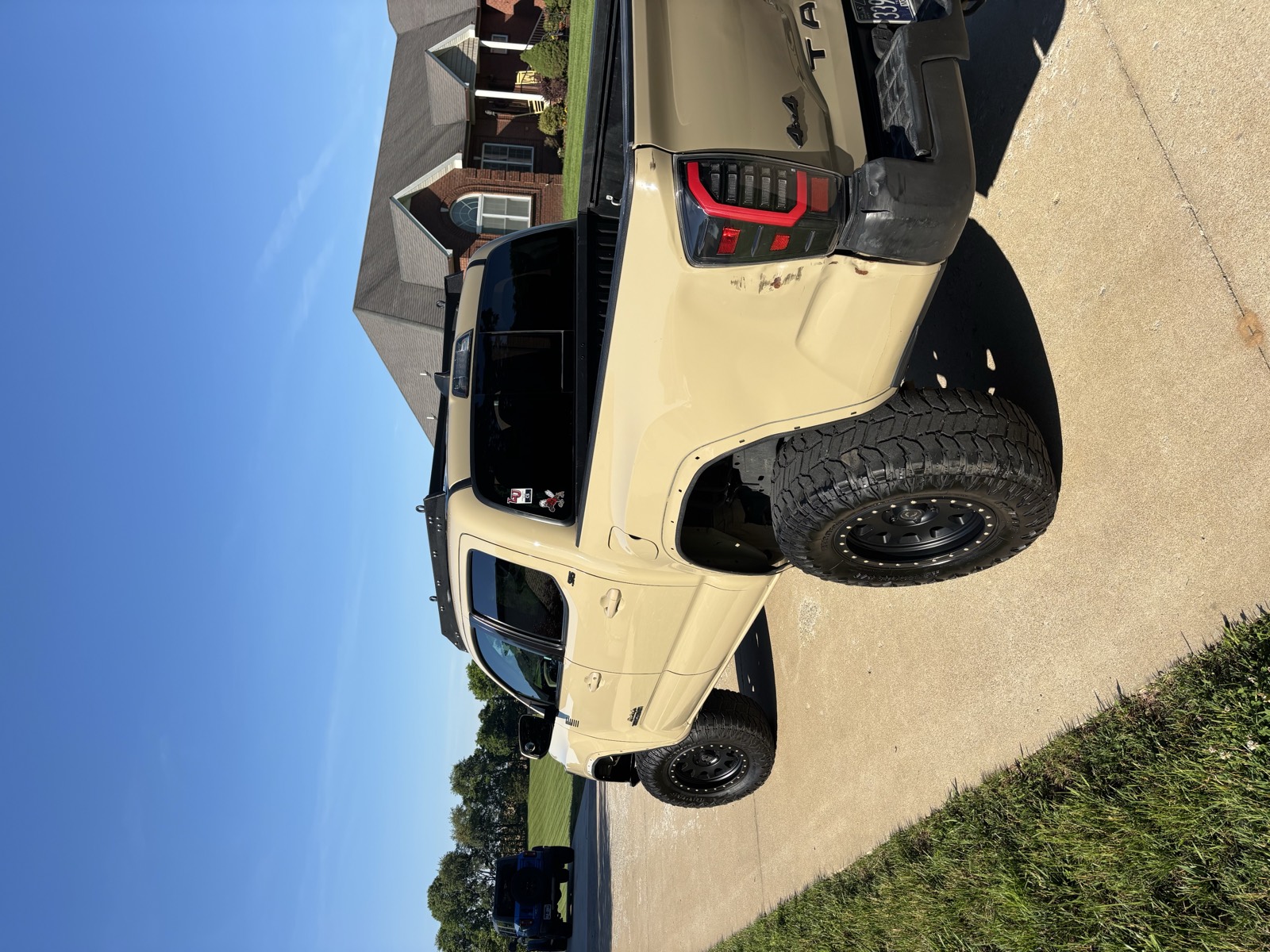 Toyota Tacoma exterior detail result — clean bodywork and shining paint